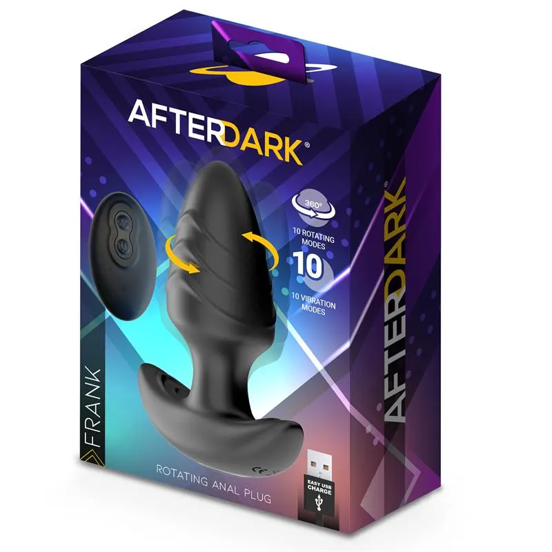 Frank Plug Anal con Vibración y Rotación 360º y Control Remoto · AFTERDARK · Anal — Foto 8