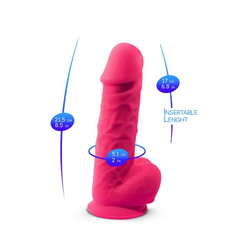 Dildo Dual Density Mod. 1 - 8.5 Rosa · SILEXD · Dildos — Foto 6