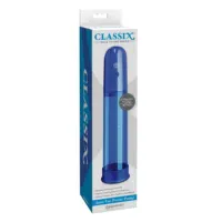 Bomba para el Pene Auto-Vac Power Azul · CLASSIX · Potenciadores y Retardantes
