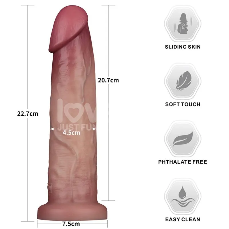 Sliding PRO II Dildo Piel Deslizante-Retractil Dual-layer 9 · LOVETOY · Dildos — Foto 14