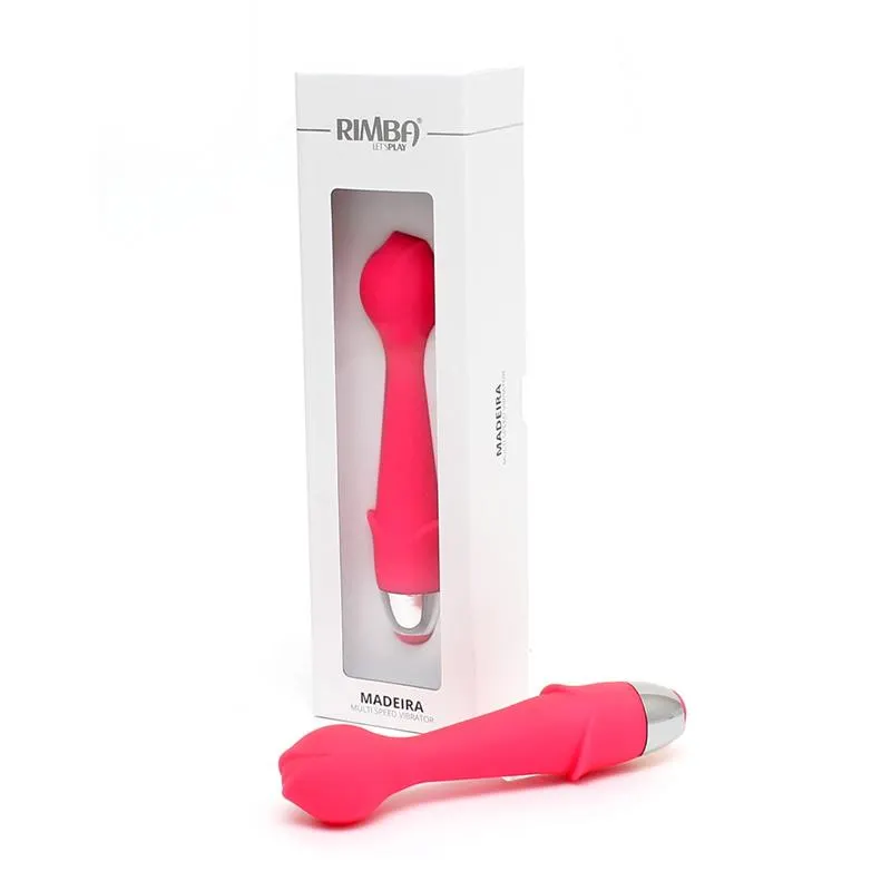 Vibrador Flower Power Madeira Rosa · RIMBA TOYS · Vibradores — photo 4