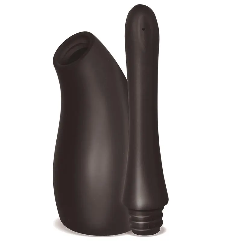 Meticulous Ducha Anal Deluxe Silicona Negro · TARDENOCHE · Cuidado Íntimo y Masaje — Foto 4