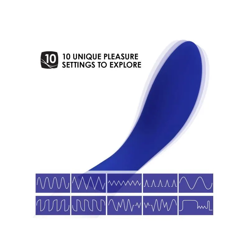MONA WAVE Vibrador Punto G Azul MediaNoche · LELO · Masturbadores Ella — photo 7
