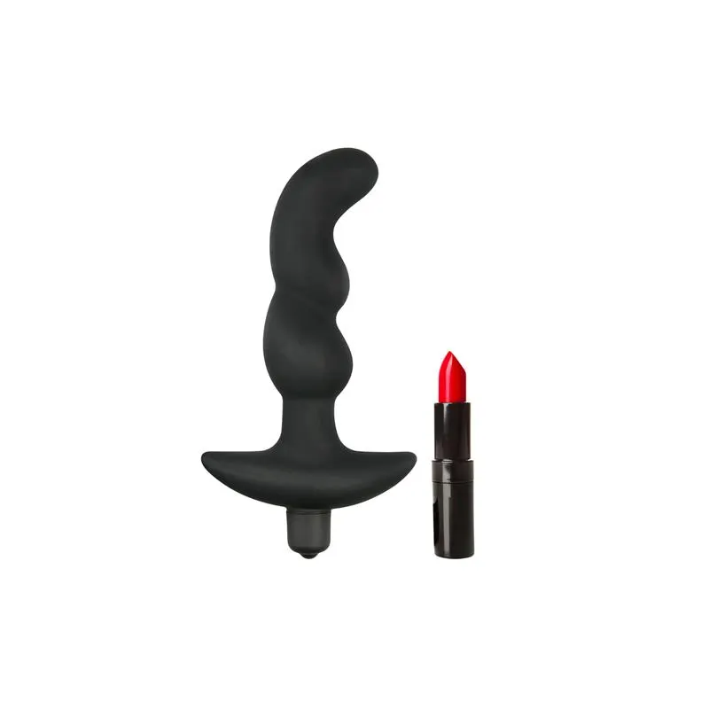 Vibrador Prostático Silicona Negro · EASYTOYS · Anal — Foto 4