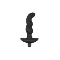 Vibrador Prostático Silicona Negro · EASYTOYS · Anal