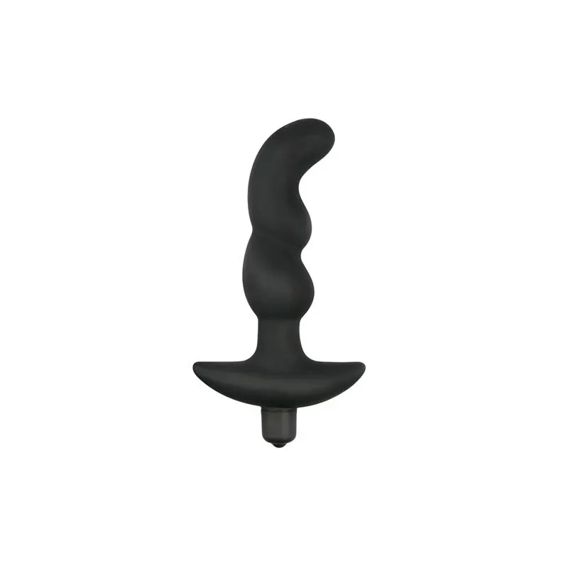 Vibrador Prostático Silicona Negro · EASYTOYS · Anal