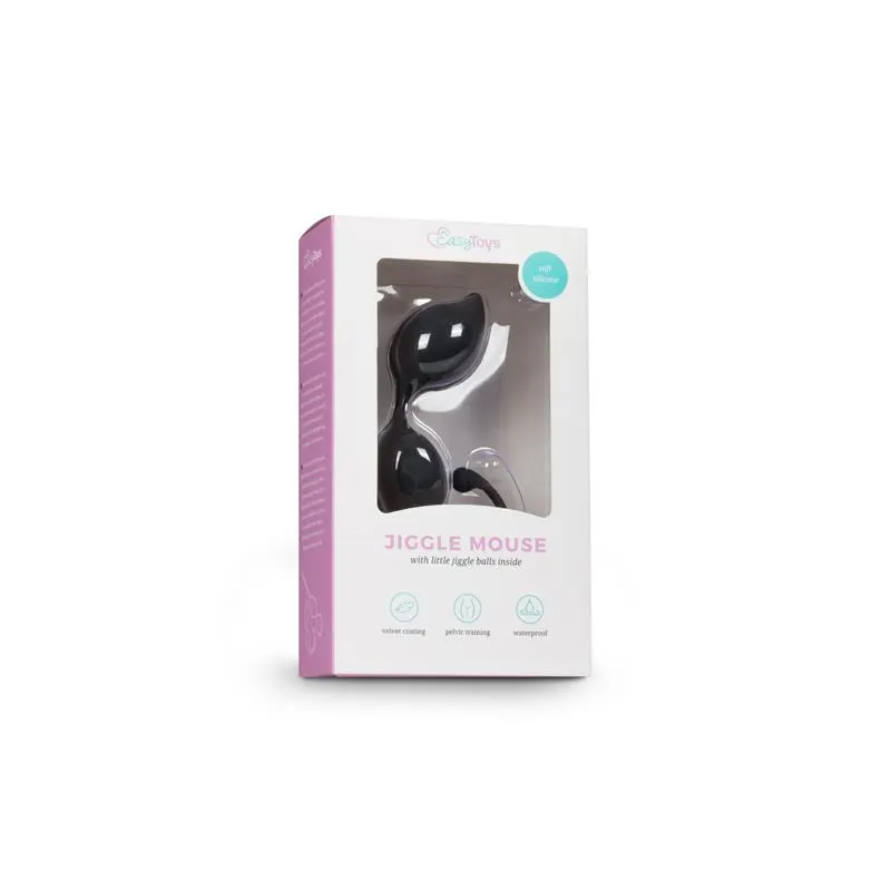 Bolas Vaginales Curvadas Silicona - Negras · EASYTOYS · Bolas Chinas y Salud Femenina — photo 4
