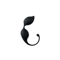 Bolas Vaginales Curvadas Silicona - Negras · EASYTOYS · Bolas Chinas y Salud Femenina
