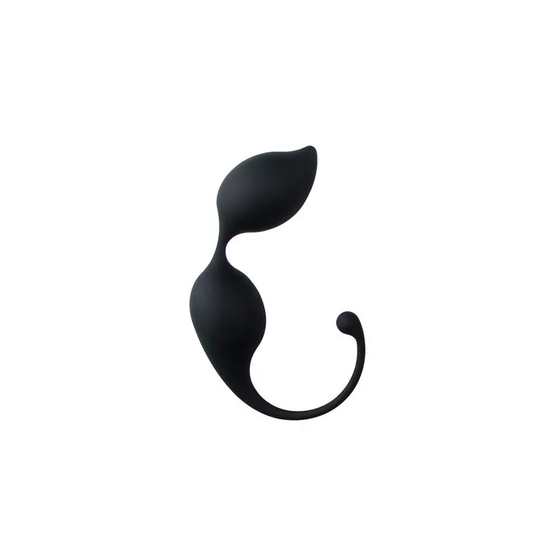 Bolas Vaginales Curvadas Silicona - Negras · EASYTOYS · Bolas Chinas y Salud Femenina