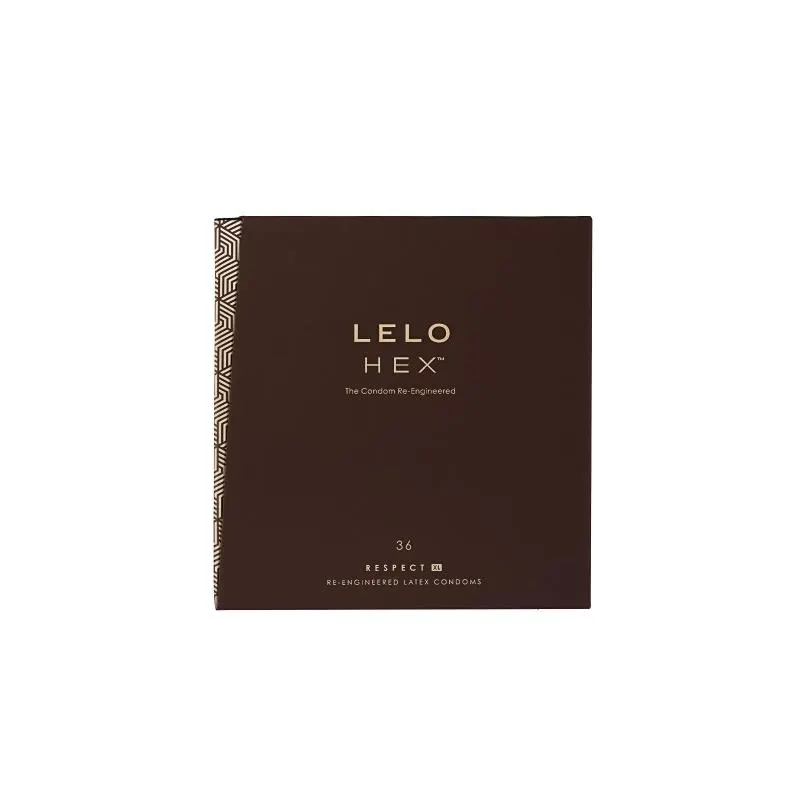 HEX RESPECT XL Preservativos 36 Pack · LELO · Accesorios y Sets