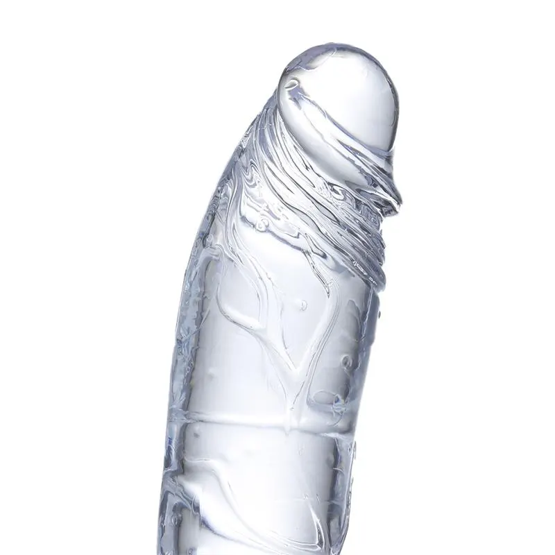 Dildo Realista Material Cristalino 21,5 cm · GLAZED · Dildos — Foto 4