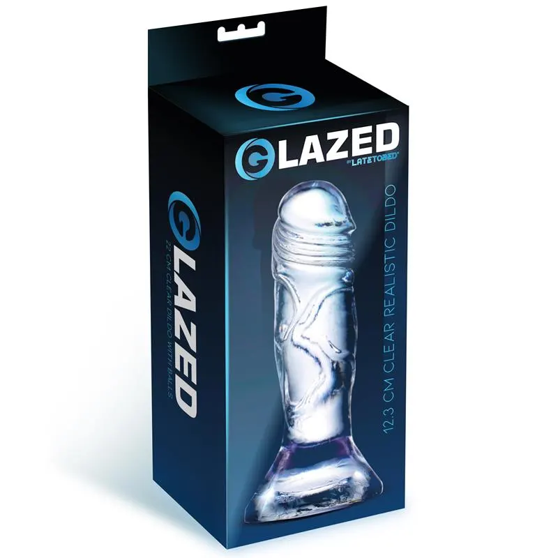 Dildo Realista Material Cristalino 12,3 cm · GLAZED · Dildos — Foto 2