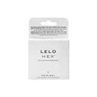 HEX ORIGINAL Preservativos 3 Pack · LELO · Lubricantes