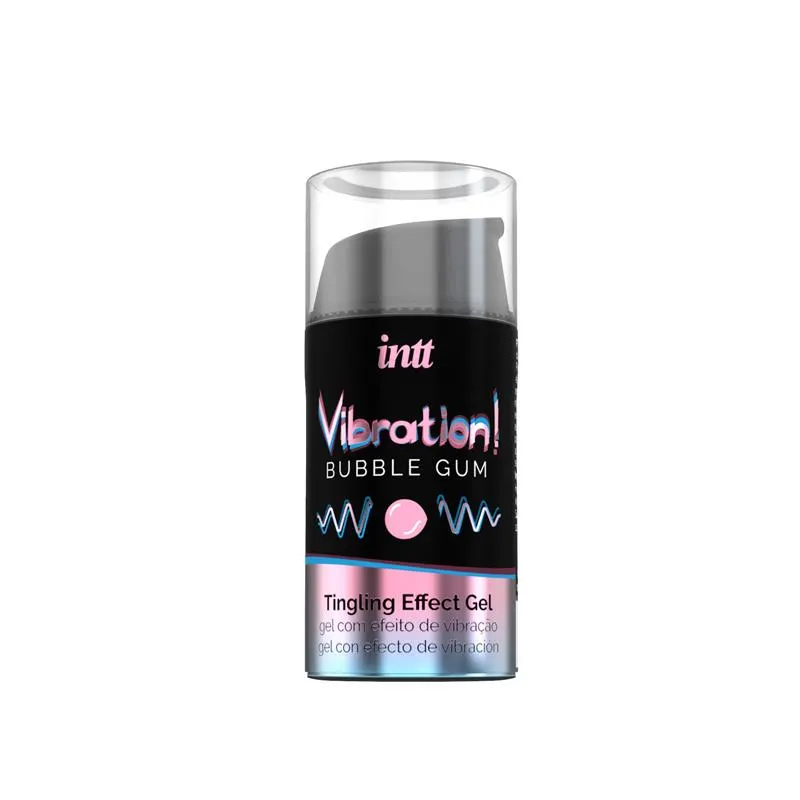 Vibrador Liquido Aroma Chicle de Fresa 15 ml · INTT · Potenciadores y Retardantes — photo 2