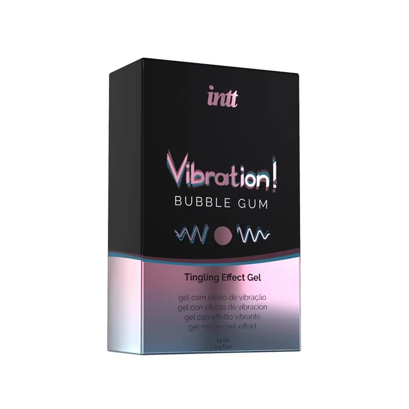 Vibrador Liquido Aroma Chicle de Fresa 15 ml · INTT · Potenciadores y Retardantes — photo 3