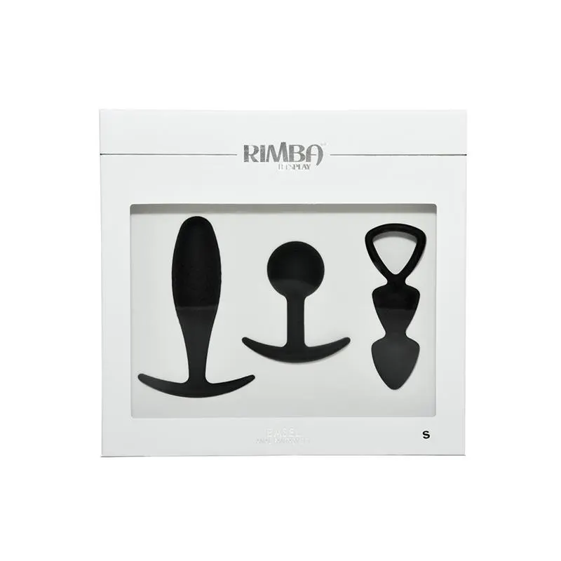 Set 3 Plugs Anales Talla S Basel · RIMBA TOYS · Anal — Foto 3