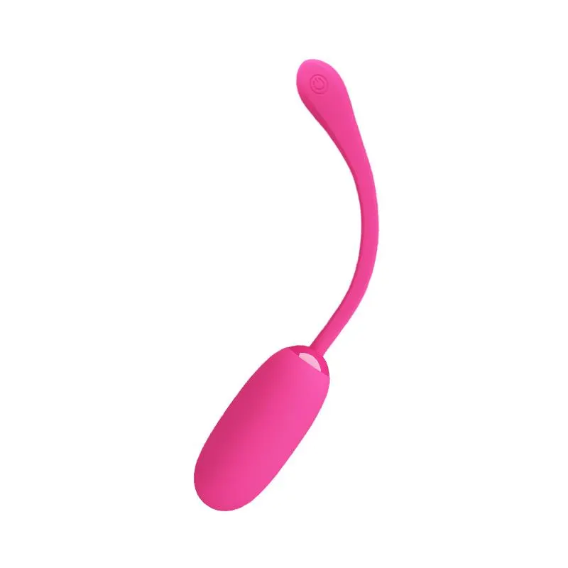 Huevo Vibrador Julius USB Silicona Rosa · PRETTYLOVE · Huevos y Balas Vibradoras — Foto 2