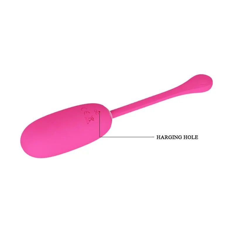 Huevo Vibrador Julius USB Silicona Rosa · PRETTYLOVE · Huevos y Balas Vibradoras — Foto 6