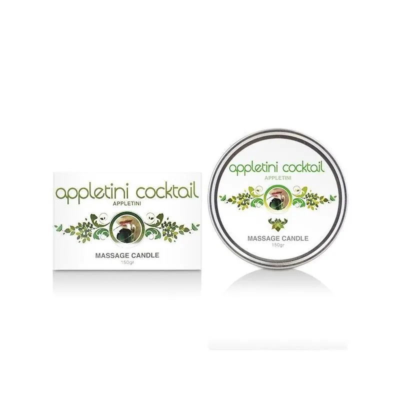Vela de Masaje Appletini Cocktail 150 gr · COBECO PHARMA · Cuidado Íntimo y Masaje