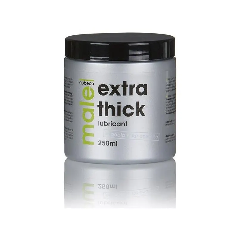 Male Lubricante Base Agua Extra Thick 250 ml · COBECO PHARMA · Lubricantes