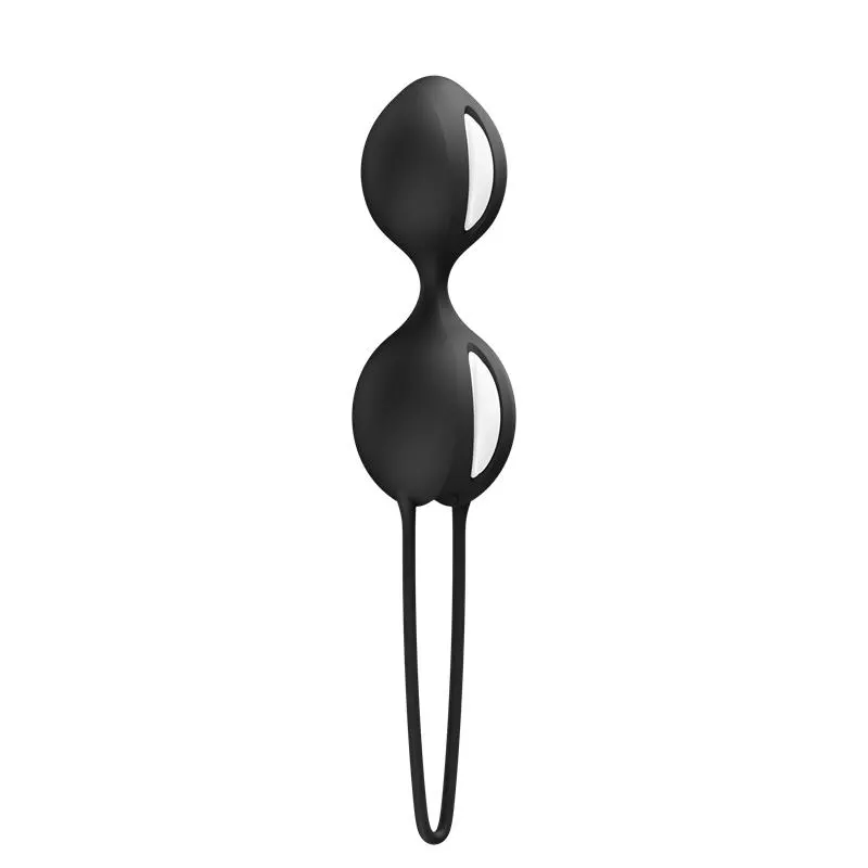 Smartballs Duo Bolas Vaginales Negro · FUN FACTORY · Bolas Chinas y Salud Femenina — Foto 3