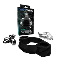 Anillo Hydro Vibe USB Silicona · BATHMATE · Potenciadores y Retardantes
