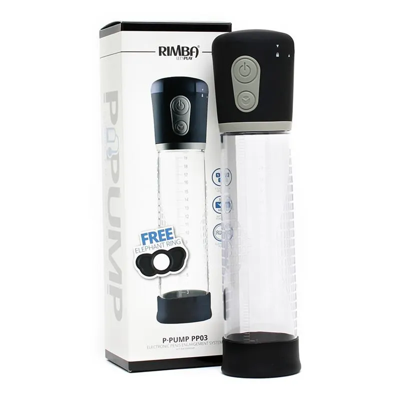 Bomb para el Pene Automática P-Pump PP03 · RIMBA TOYS · Potenciadores y Retardantes