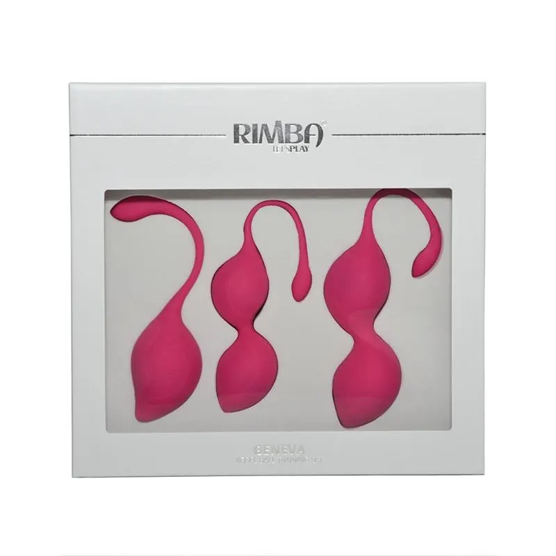 Set de 3 Bolas Kege Geneva Rosa · RIMBA TOYS · Bolas Chinas y Salud Femenina — Foto 3