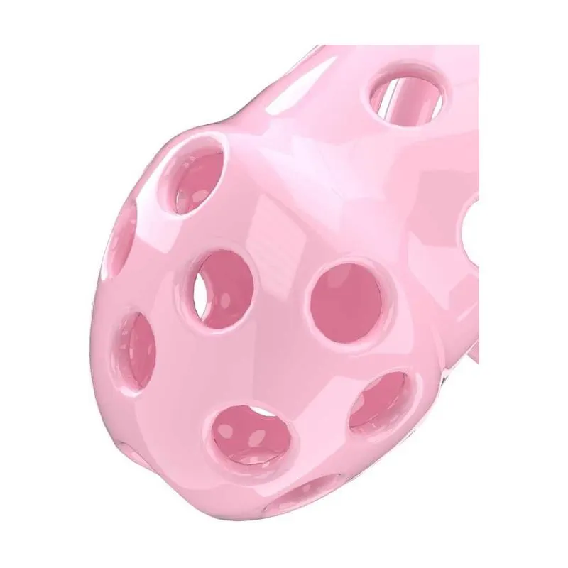 Jaula para el Pene PC03 Rosa · PENIS CAGES · Castidad — Foto 2