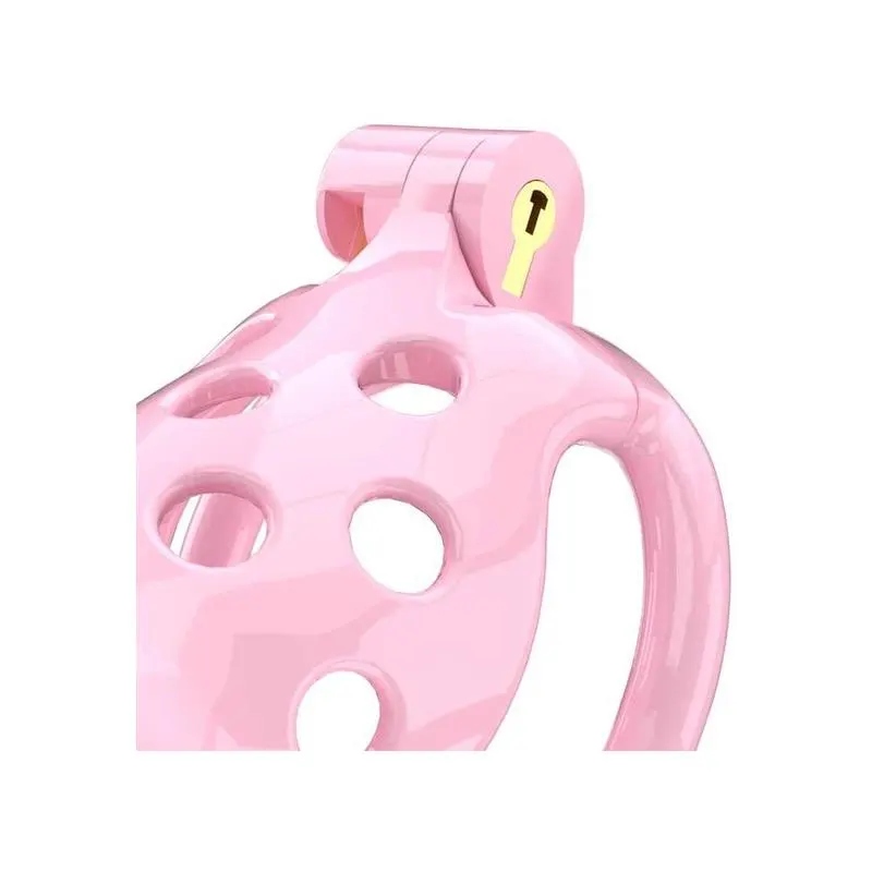 Jaula para el Pene PC03 Rosa · PENIS CAGES · Castidad — Foto 3