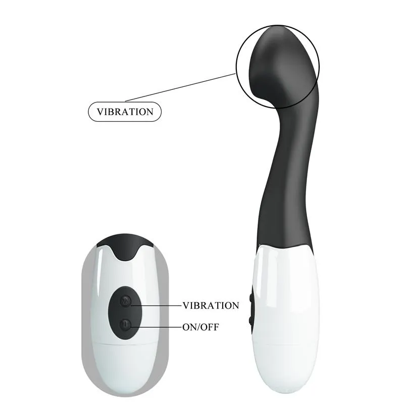 Vibrador Charles 30 funciones Negro · PRETTYLOVE · Vibradores — photo 8