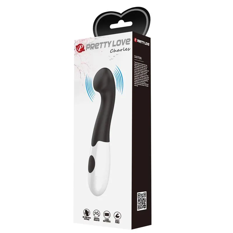 Vibrador Charles 30 funciones Negro · PRETTYLOVE · Vibradores — photo 10