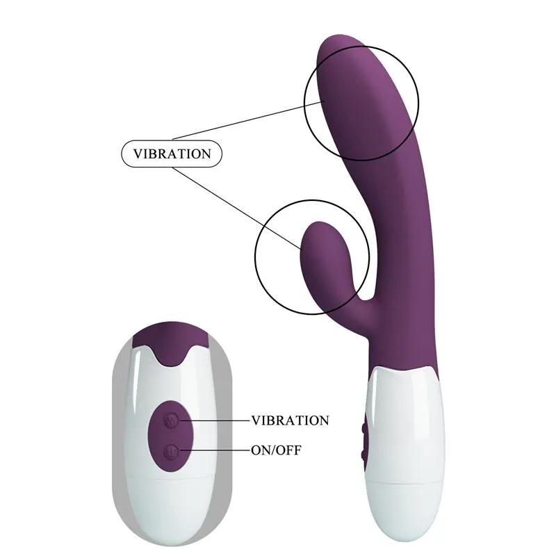 Alvis Vibrador 30 funciones Purpura · PRETTYLOVE · Vibradores — photo 8