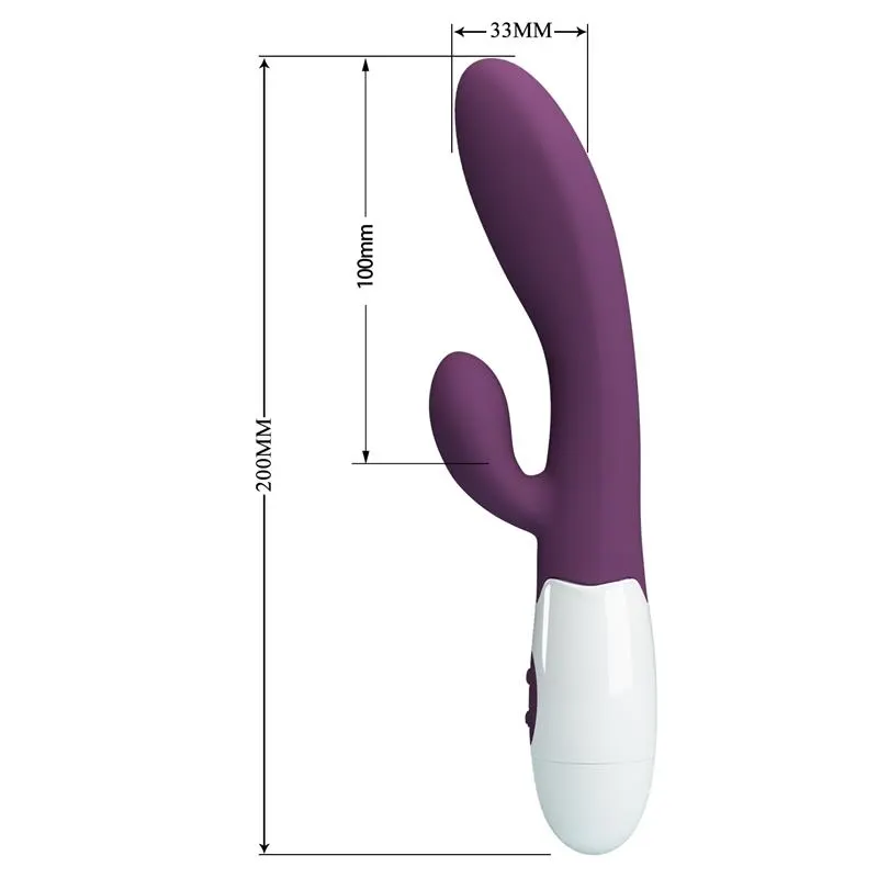 Alvis Vibrador 30 funciones Purpura · PRETTYLOVE · Vibradores — photo 9