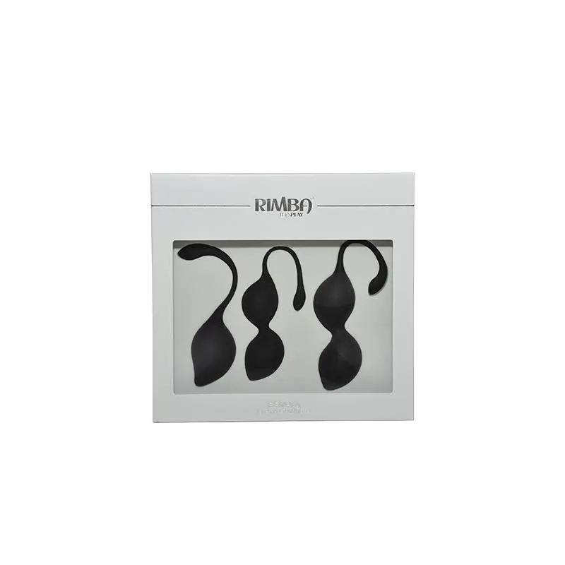Set de 3 Bolas Kegel Geneva Negro · RIMBA TOYS · Bolas Chinas y Salud Femenina — Foto 3