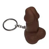 Llavero Silbato Forma de Pene Mulato · DIVERTY SEX · Juegos y Complementos Divertidos