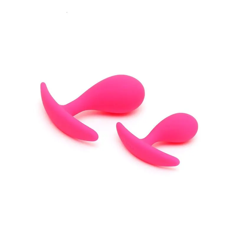 Set de 2 Plugs Anales Anatómicos Copenhagen Rosa · RIMBA TOYS · Anal — Foto 3