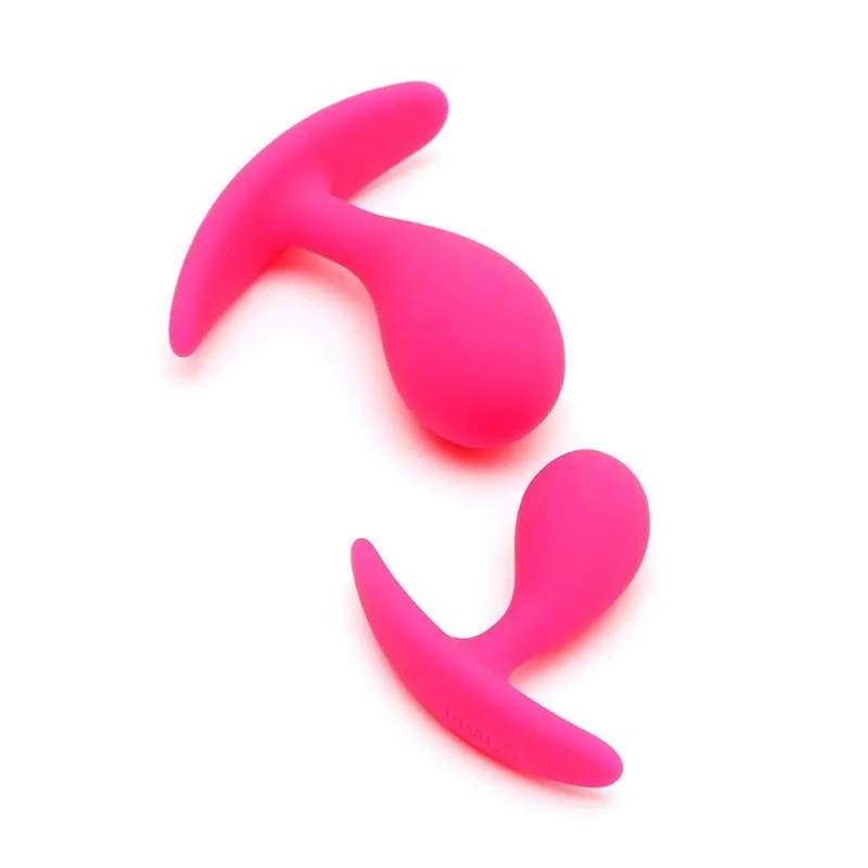 Set de 2 Plugs Anales Anatómicos Copenhagen Rosa · RIMBA TOYS · Anal