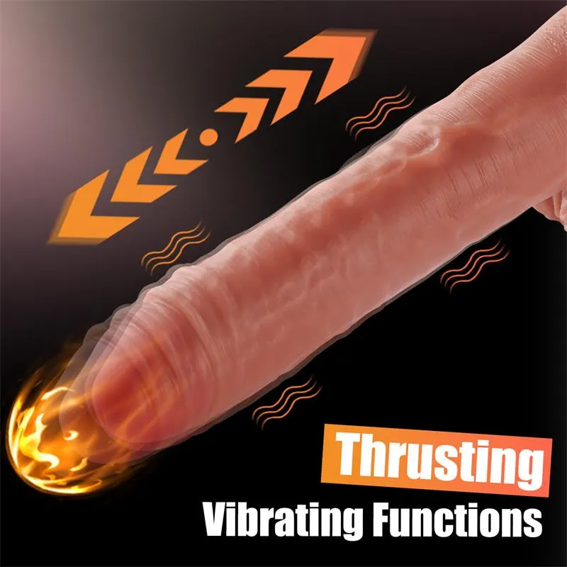 Baird Dildo con Thrusting y Vibración 8.07 · XISE · Dildos — photo 3