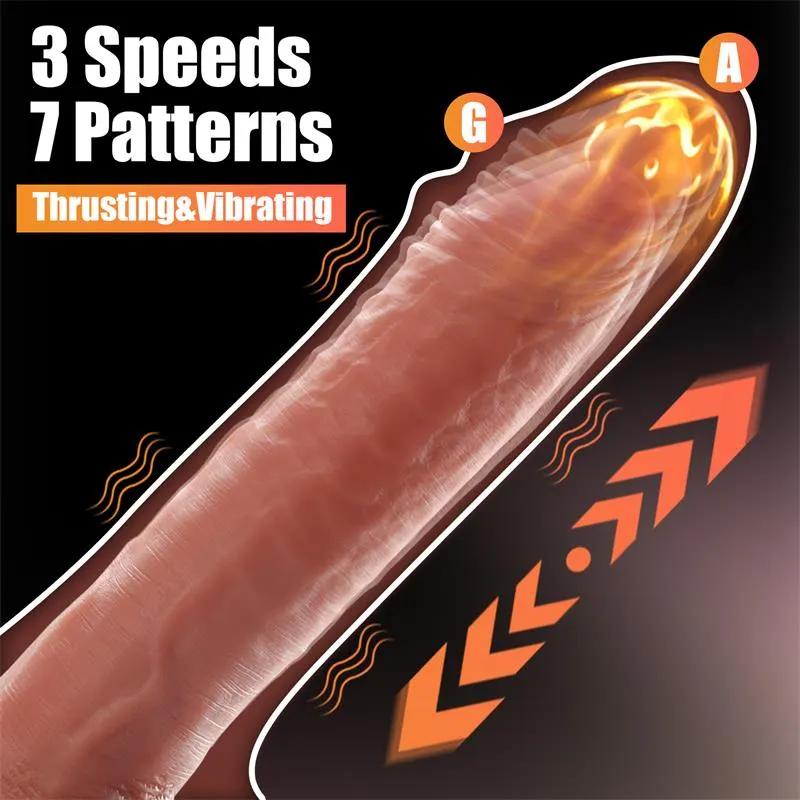 Baird Dildo con Thrusting y Vibración 8.07 · XISE · Dildos — photo 5