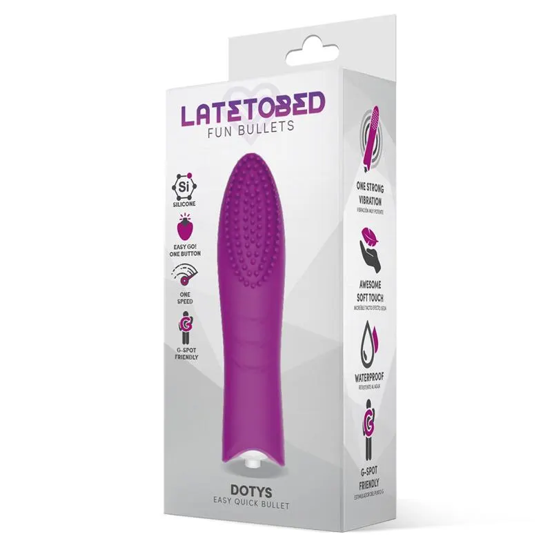 Dotys Bala Vibradora Easy Quick Silicona Púrpura · LATETOBED · Huevos y Balas Vibradoras — photo 2