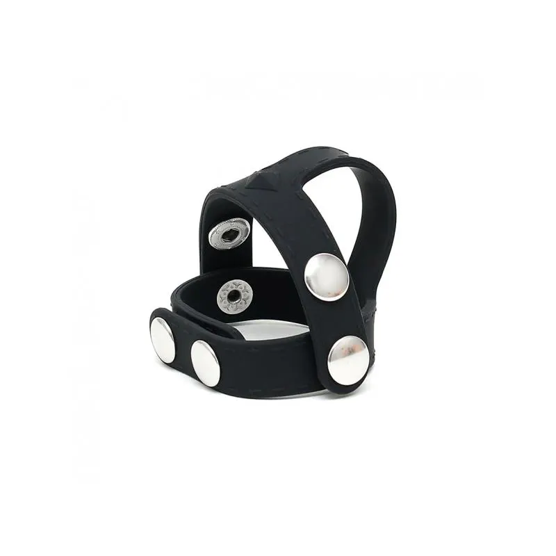 Anillo para el Pene y los Testículos Ajustable · LATEX PLAY · Anillos para el Pene — Foto 2