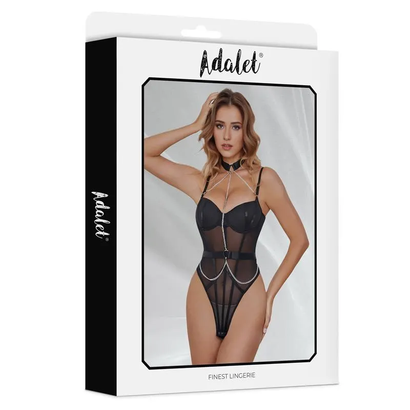 Veronica Tedyy con Cadenas y Choker · S/M · ADALET LINGERIE · Conjuntos y Bodies — photo 3