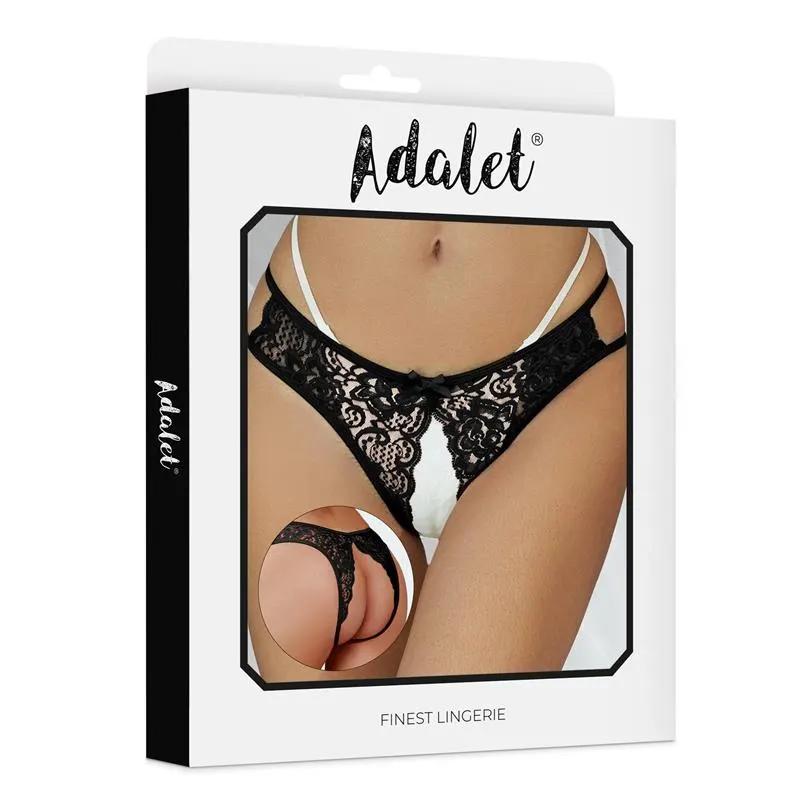 Hope Braguitas Entrepierna Abierta Negro · S/M · ADALET LINGERIE · Tangas y Braguitas — Foto 3