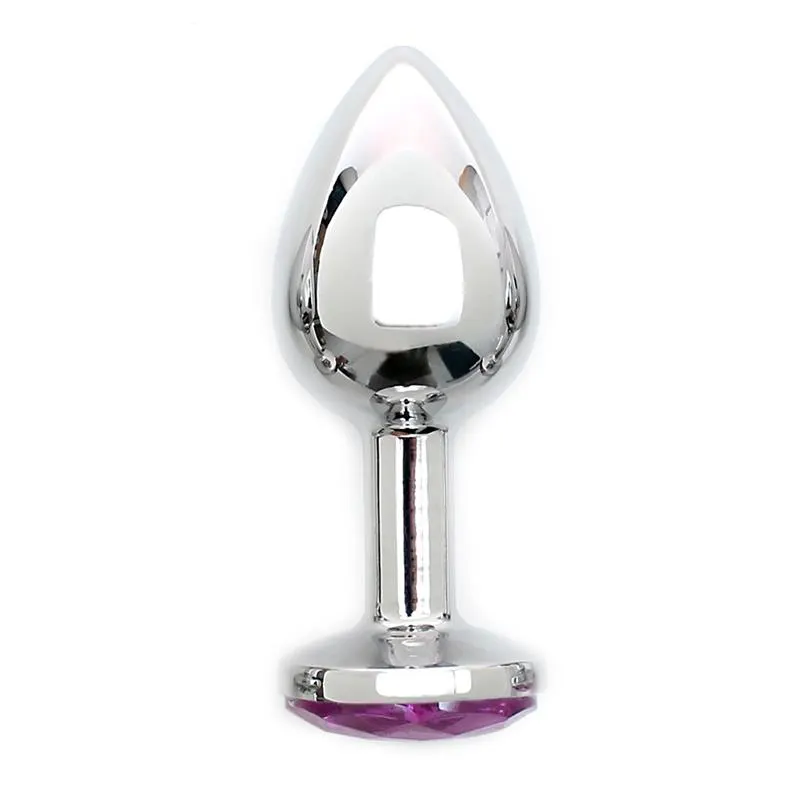 Plug Anal de Metal Sofia Joya Rosa · RIMBA TOYS · Anal — Foto 2