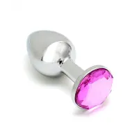 Plug Anal de Metal Sofia Joya Rosa · RIMBA TOYS · Anal