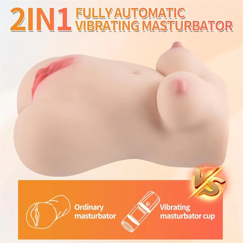 Debbie mini Torso con Vibración 1.5 kg · XISE · Masturbadores Él — Foto 3