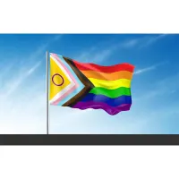 Bandera Intersexsual 90x150cm · PRIDE · Línea LGBT+