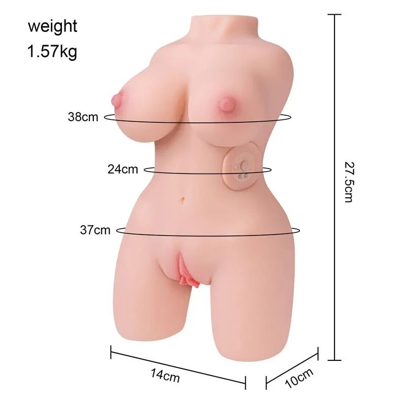 Kosey Torso con Vibración 1.57 kg · XISE · Dildos — foto 10