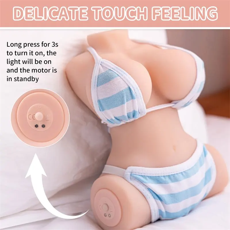 Elu Mini Torso con Vibración 1.25 kg · XISE · Dildos — Foto 14